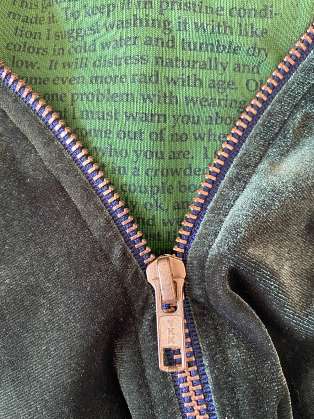 Aviator Nation | Green Velvet 5 Stripe Set - Picture 6 of 15